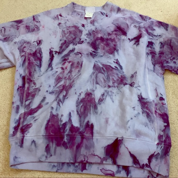 bon appetit tie dye sweatshirt